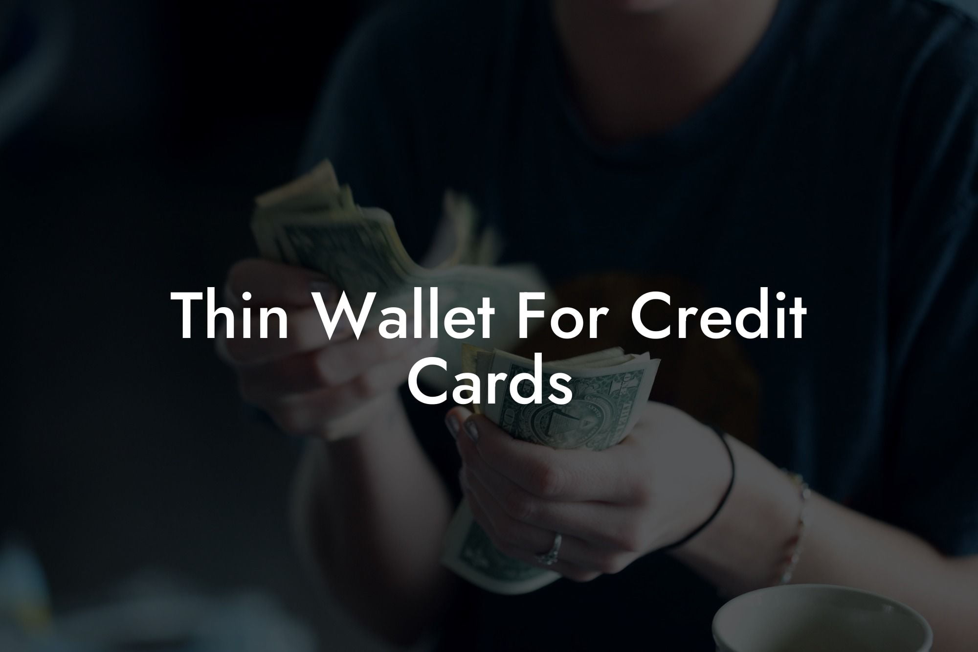 Thin Wallet For Credit Cards