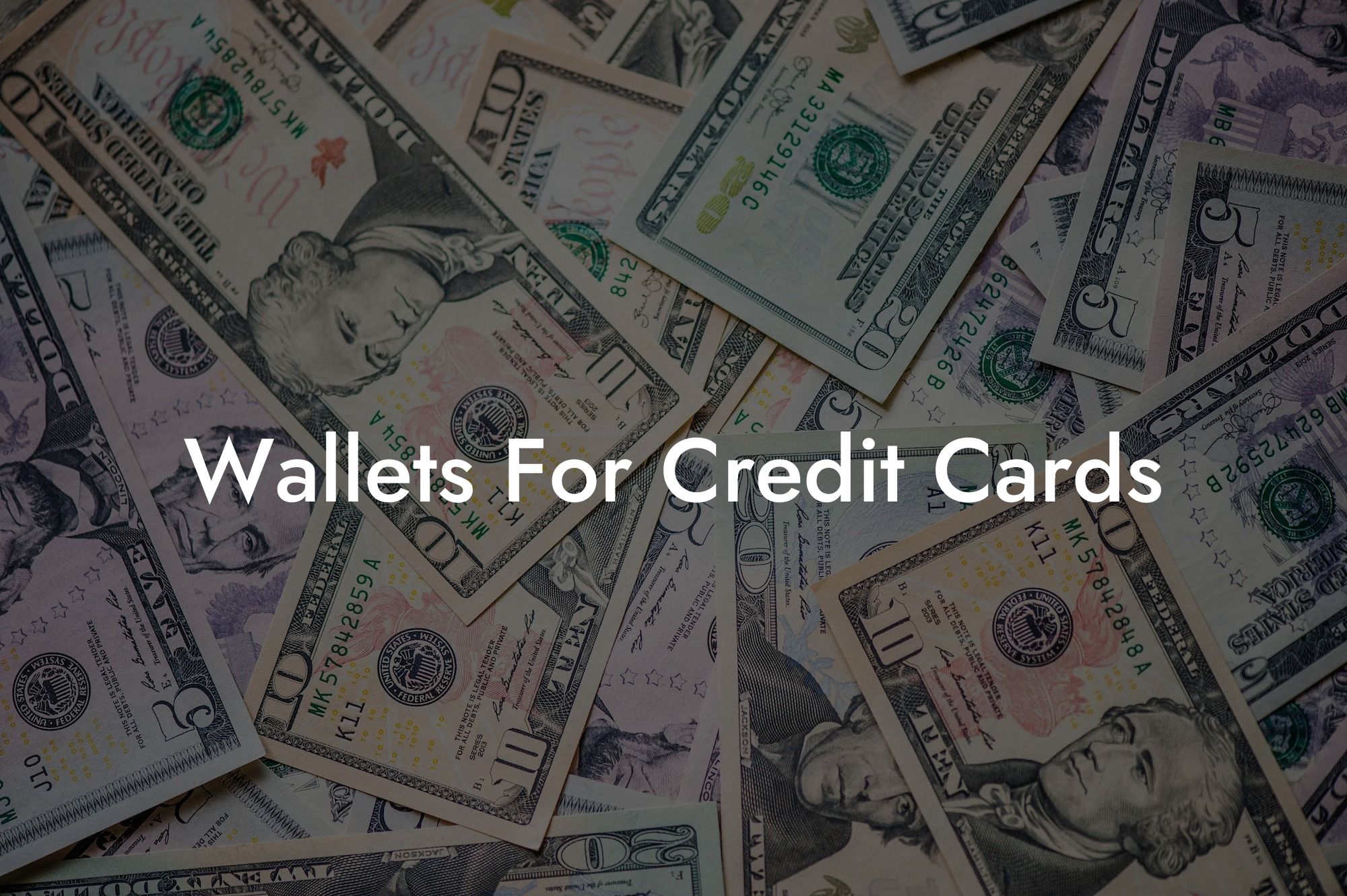 Wallets For Credit Cards